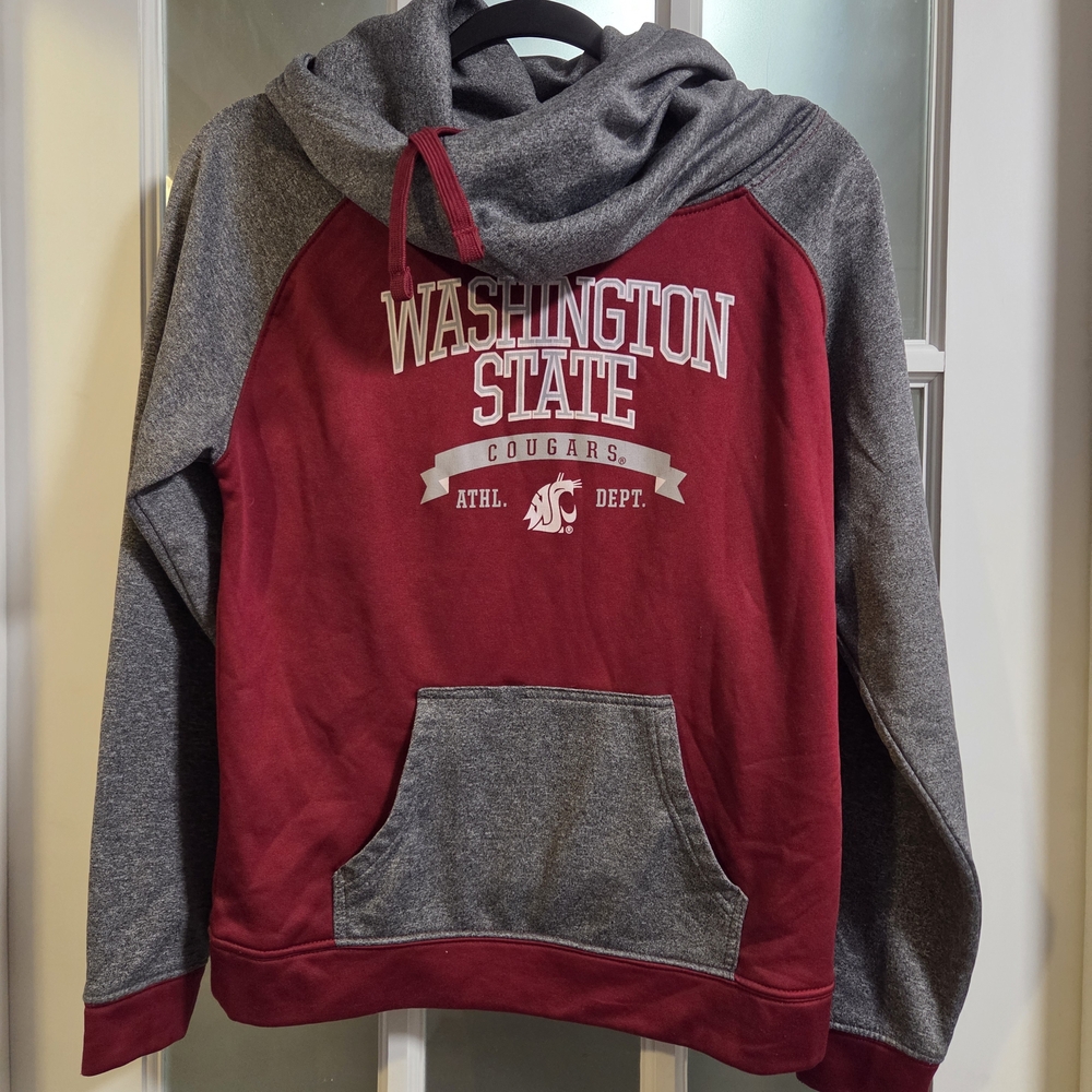 Champion Red and Gray Men's Sweater